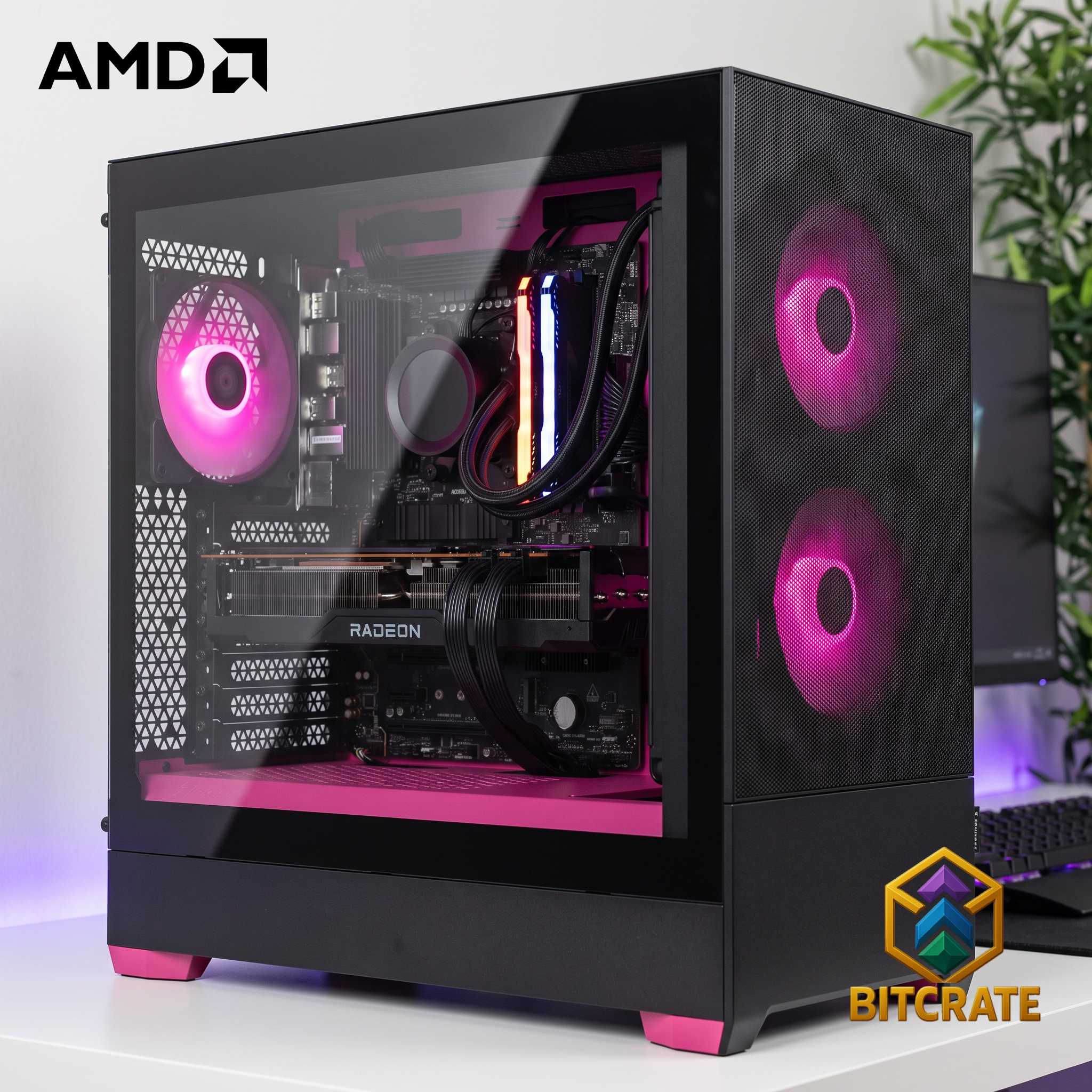 Epic Fuchsia 11 | Ryzen 7 7800X3D + RX 9070 XT | 32GB 1TB