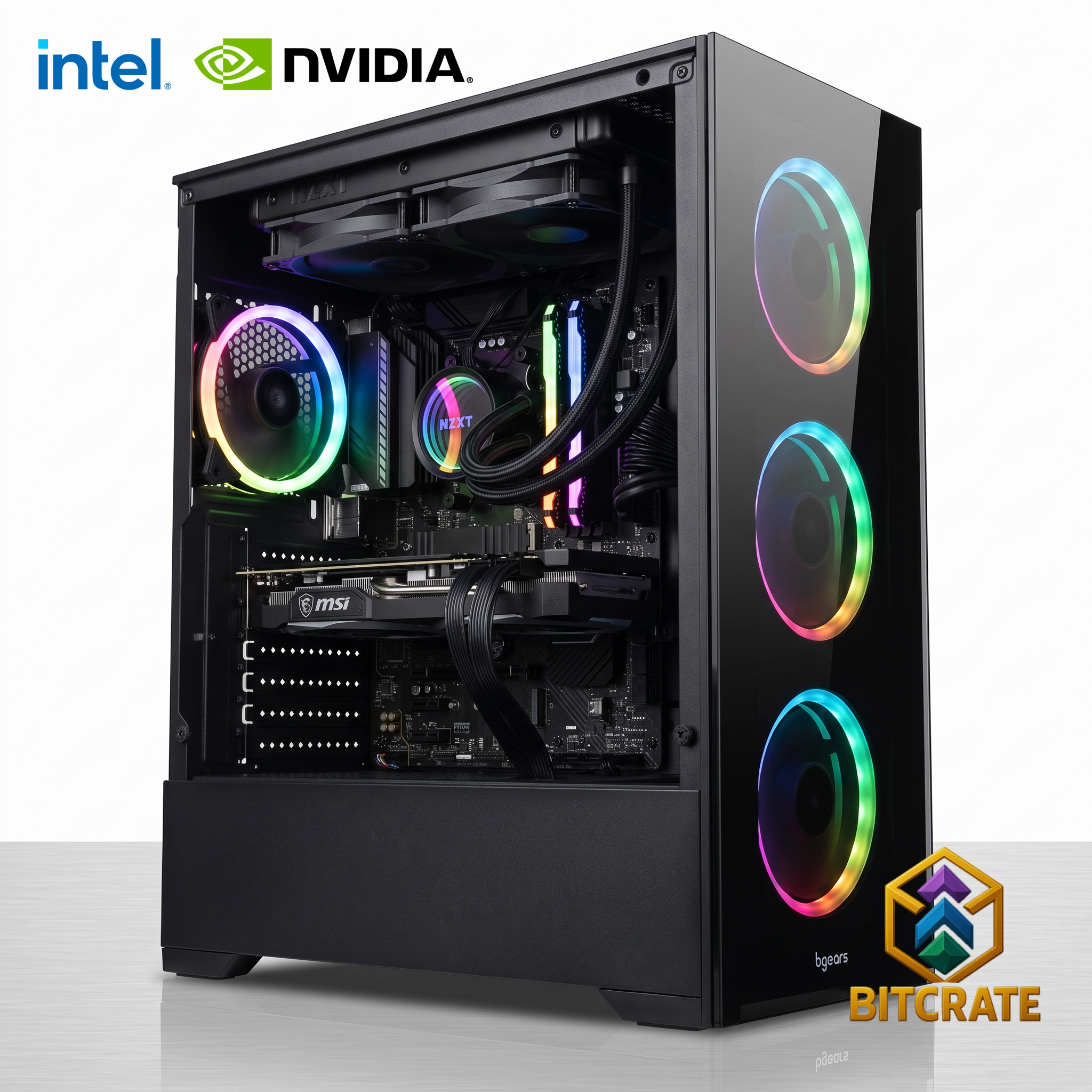 Epic BitCrate Vogue Mark XXXI | i9-12900KF + RTX 5060 Ti Shadow Plus | 32GB 1TB NVMe