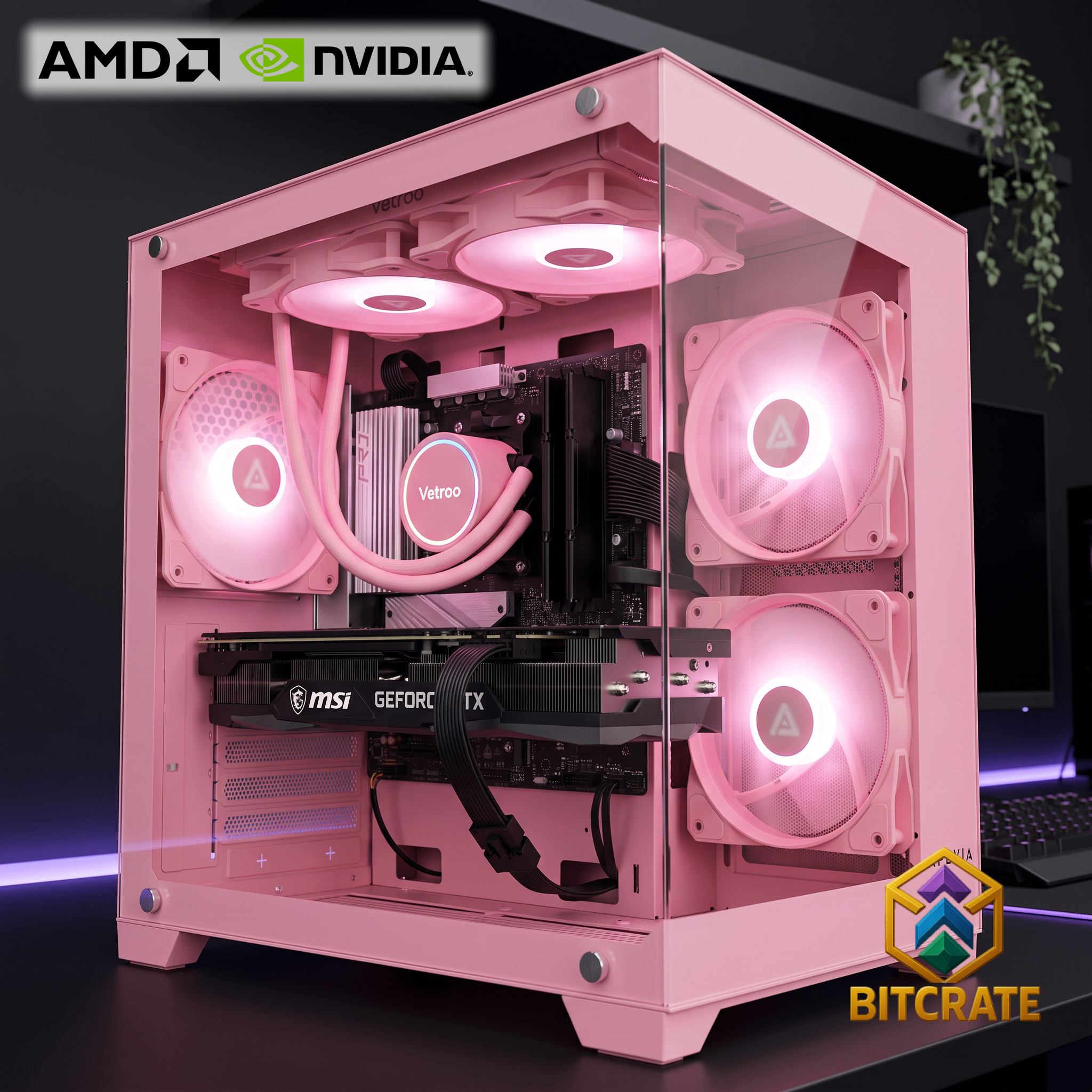 Epic Blossom 45 | Ryzen 5 7600X + RTX 5060 Ti | 32GB 1TB