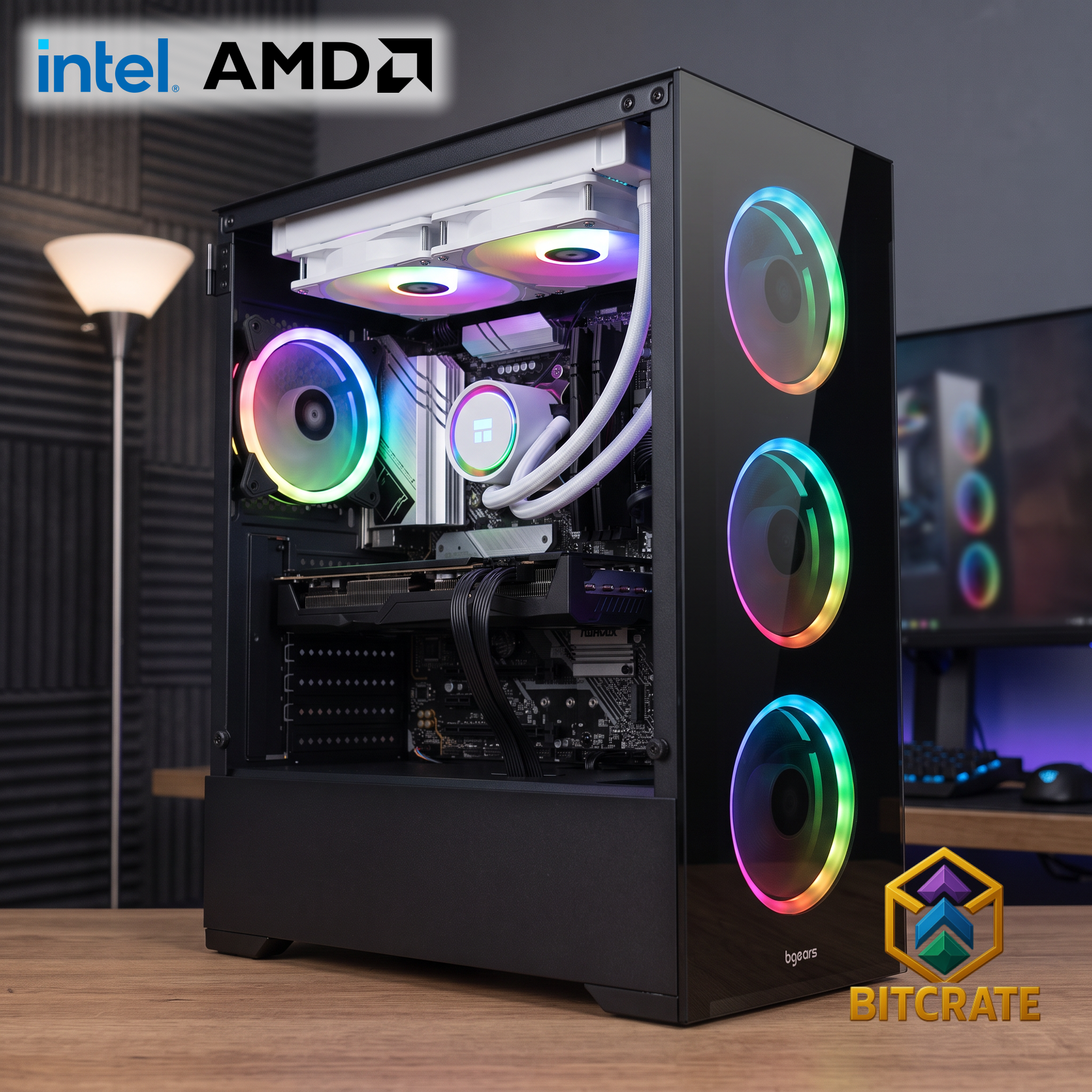 Legendary BitCrate Vogue Mark VIII | Core Ultra 9 285K + RX 9070 Challenger | 64GB 4TB NVMe