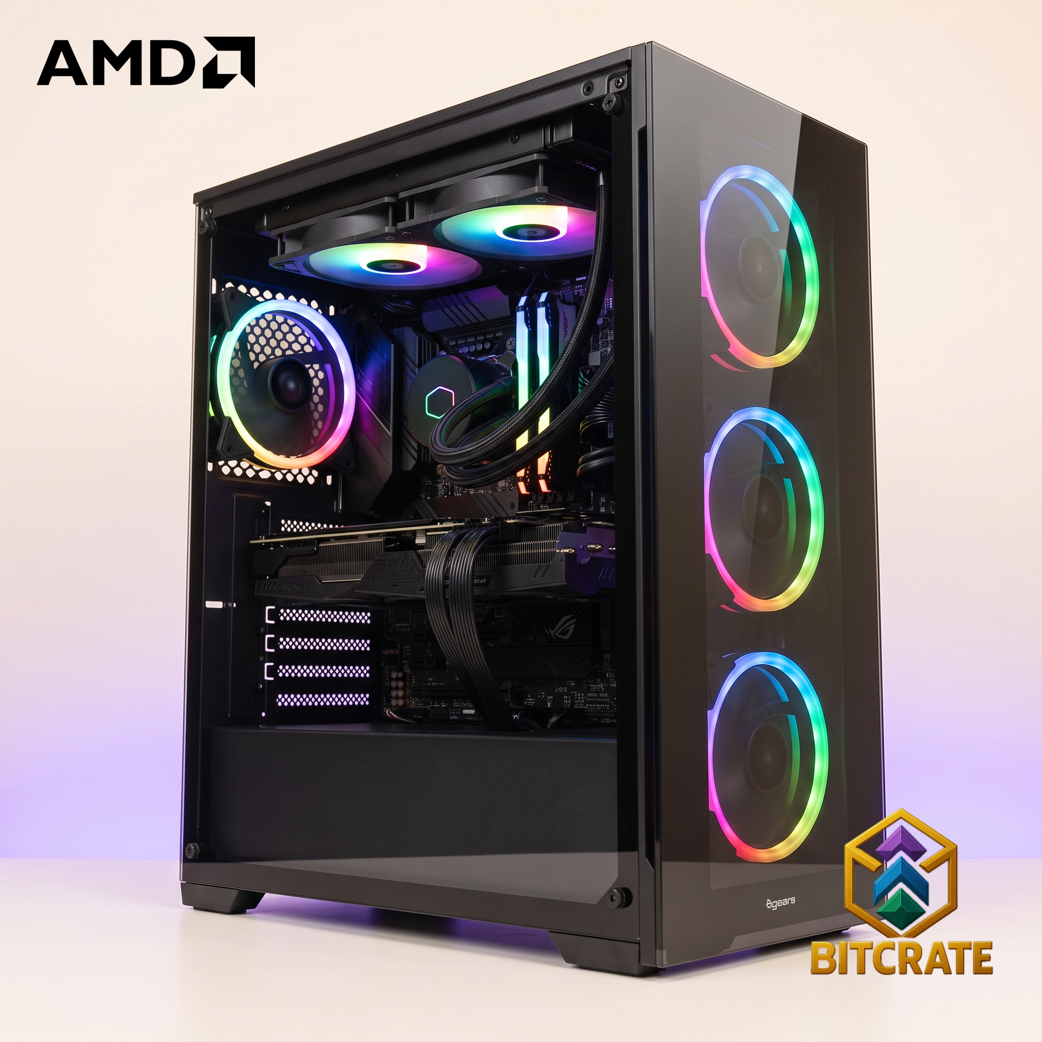 Epic BitCrate Vogue Mark XXIII | Ryzen 7 7800X3D + RX 9070 XT Pulse | 32GB 1TB NVMe