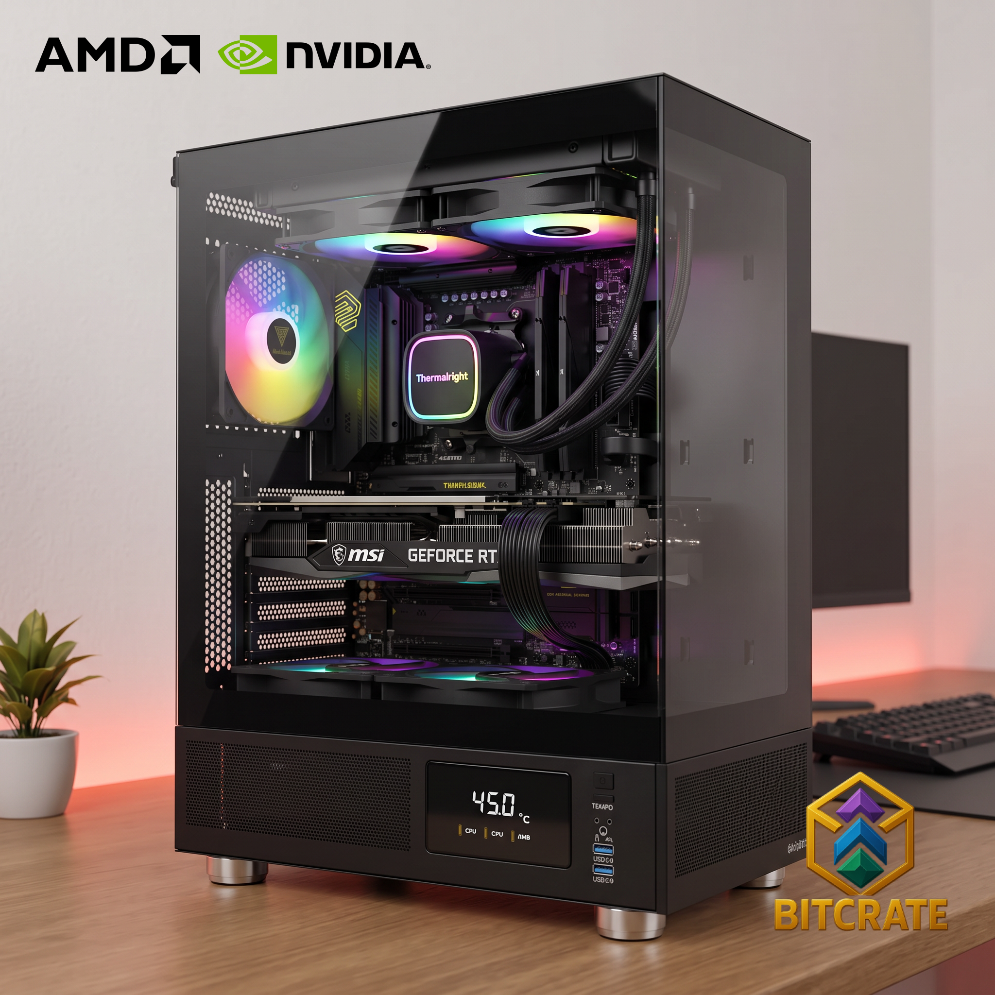 Mythic Nebula 11 | Ryzen 9 9900X3D + RTX 5080 | 64GB 4TB