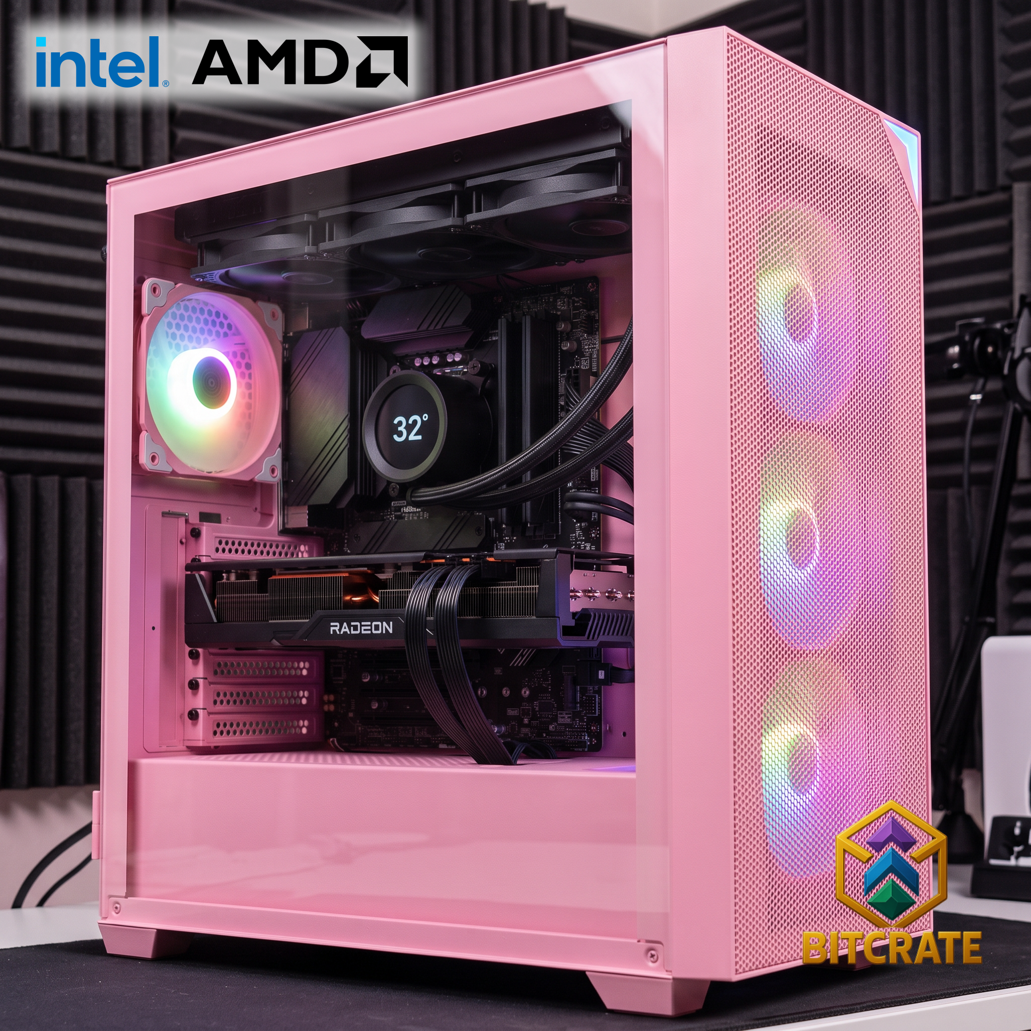 Legendary Flamingo 22 | i9-14900K + RX 9070 XT | 64GB 2TB