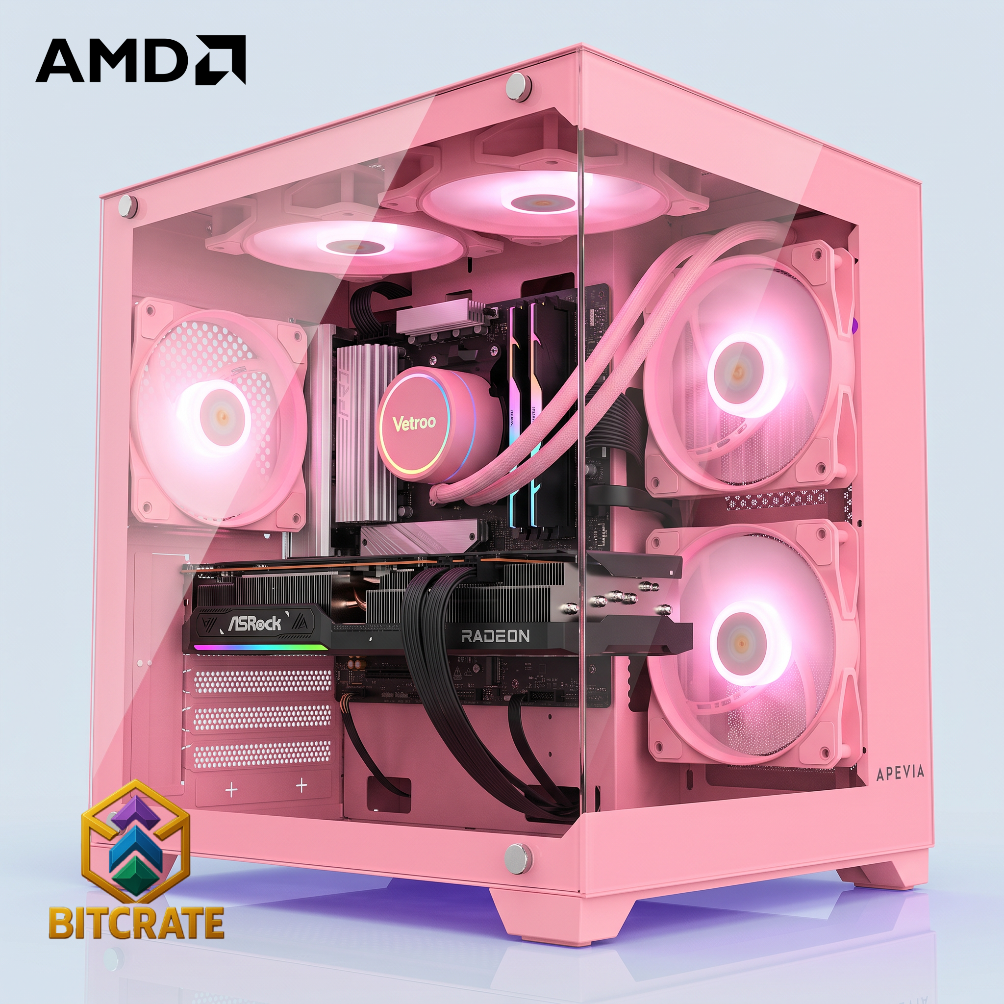 Epic Blossom 1 | Ryzen 7 7800X3D + RX 9070 | 32GB 1TB