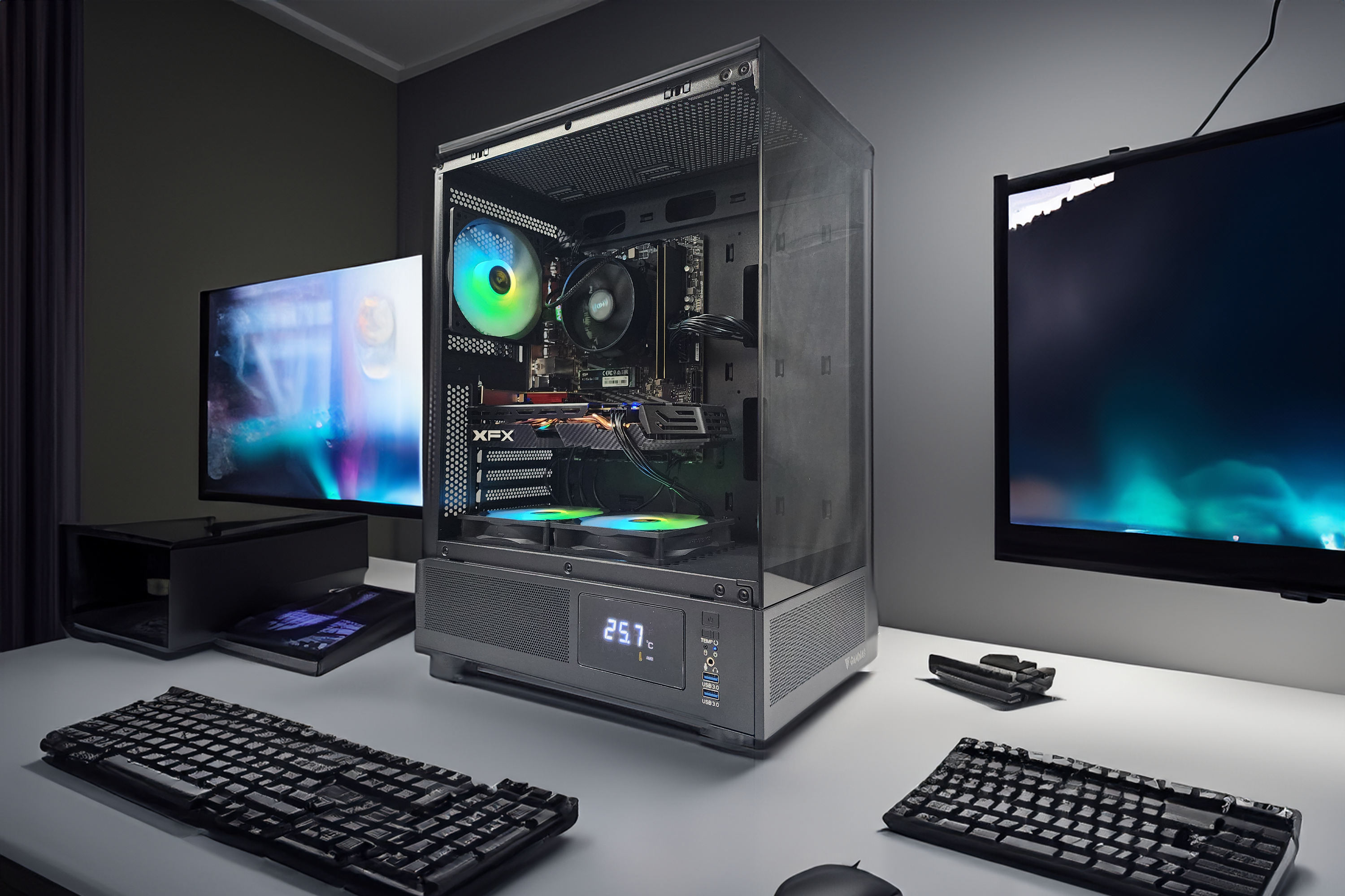 Rare BitCrate Nebula Mark XXVI | Ryzen 5 5500 + RTX 5060 | 16GB 128GB NVMe