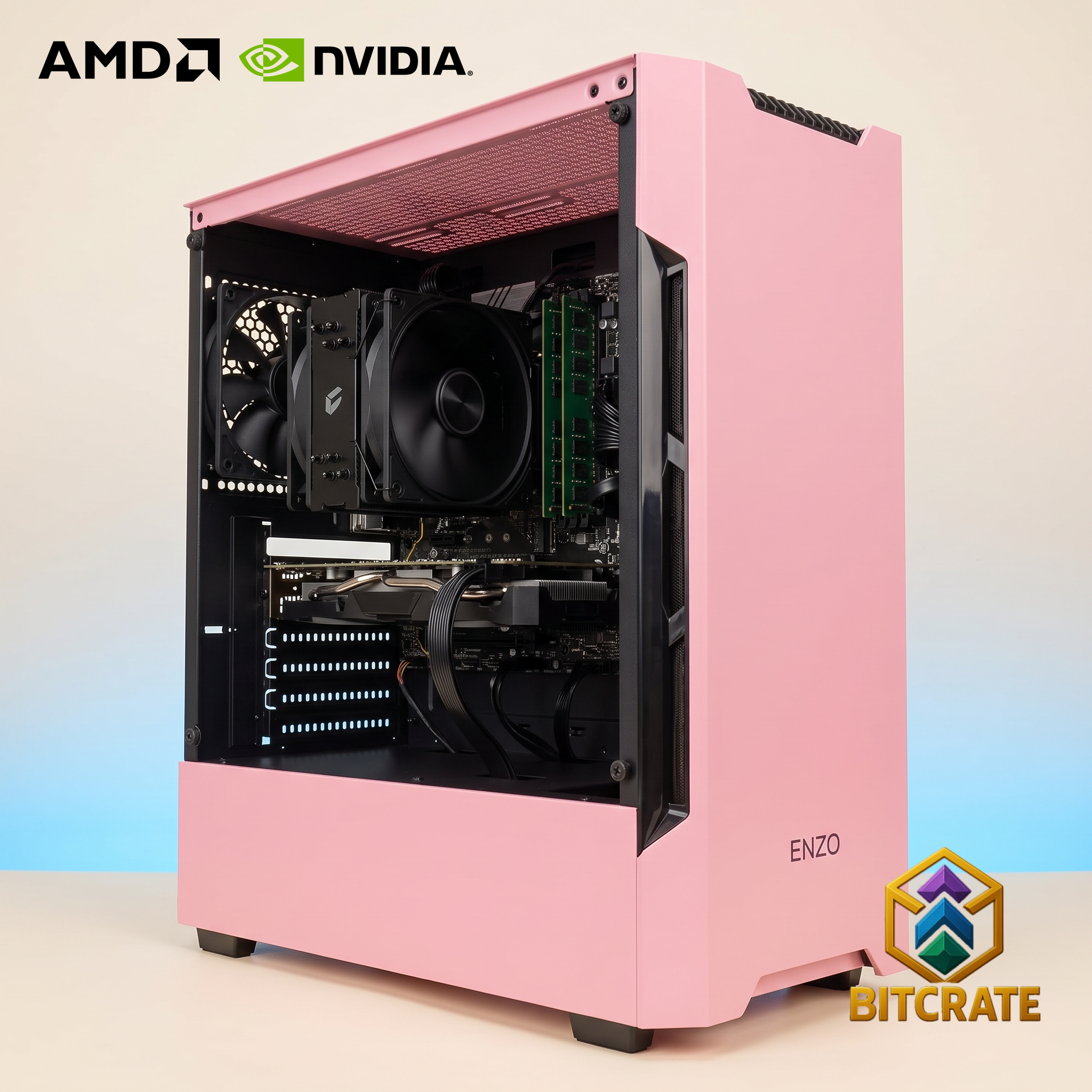 Rare Blush 1 | Ryzen 7 5800X + RTX 5060 | 16GB 1TB