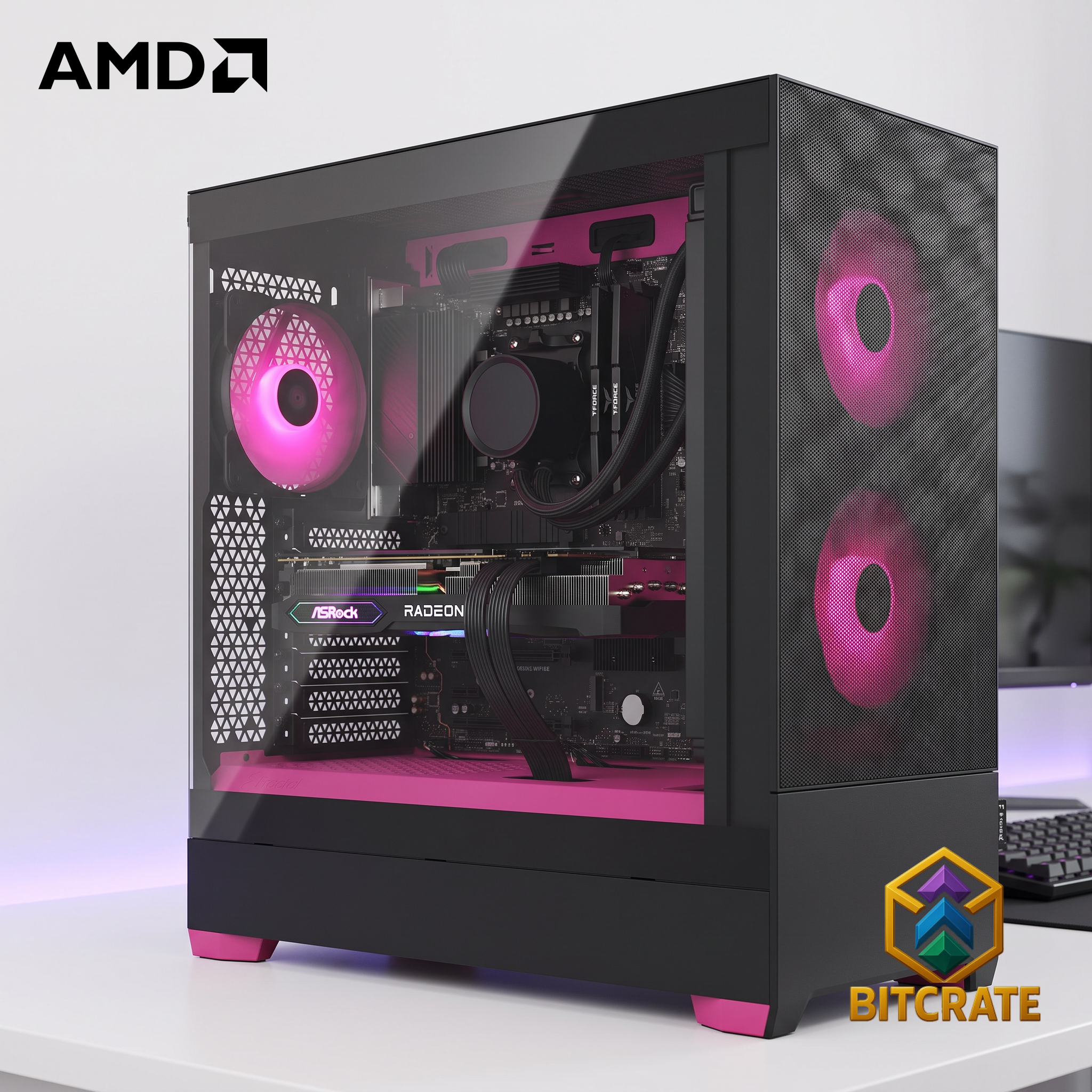 Epic Fuchsia 12 | Ryzen 9 9900X3D + RX 9070 | 32GB 1TB