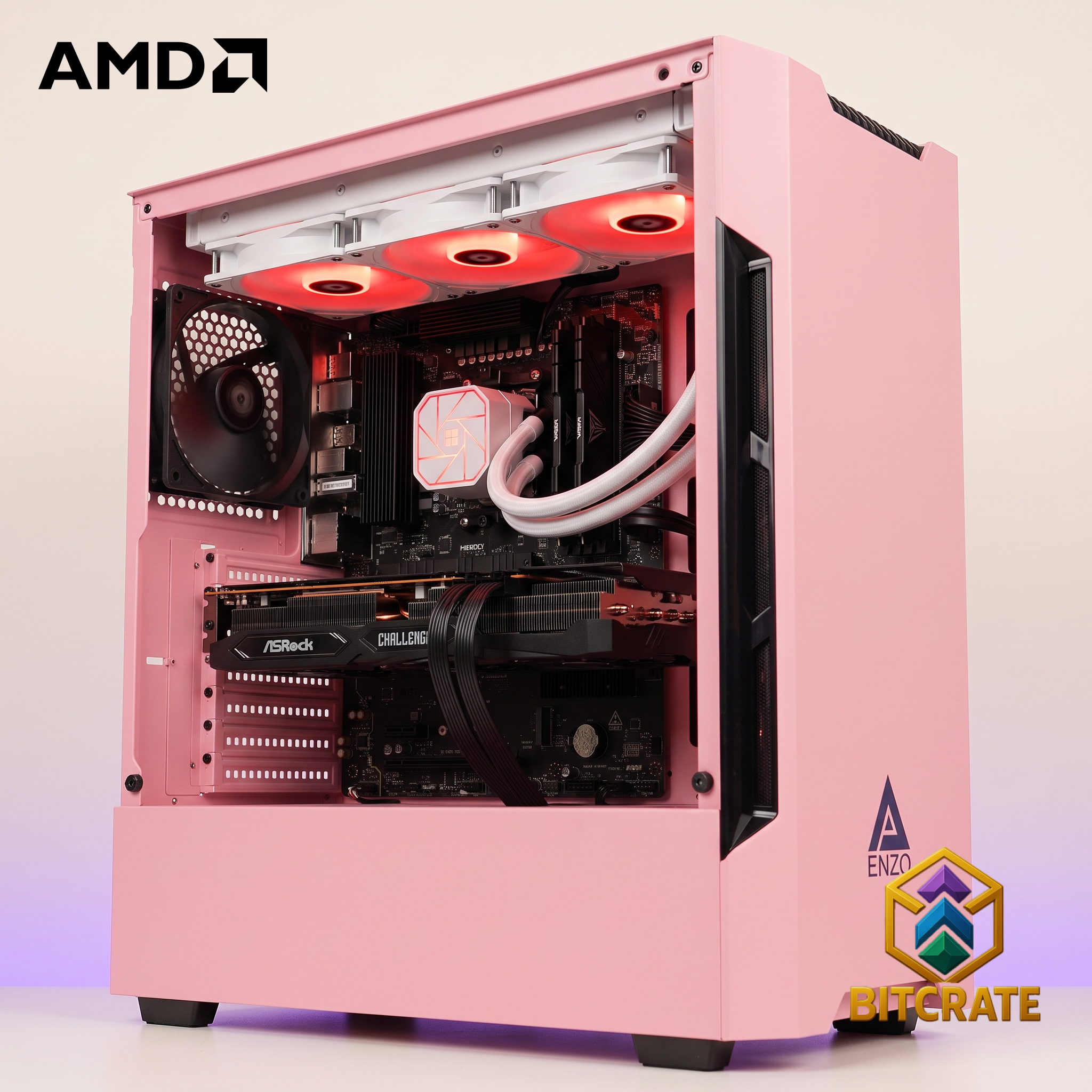 Epic Blush 6 | Ryzen 5 9600X + RX 9070 | 32GB 1TB