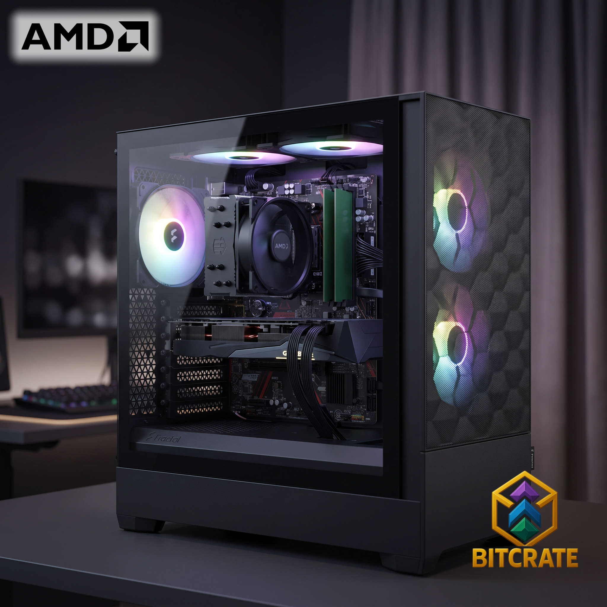Rare Aether 33 | Ryzen 5 5500 + RX 9060 XT | 16GB 128GB SATA