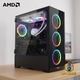 Legendary BitCrate Vogue Mark XVIII | Ryzen 7 7800X3D + RX 9070 XT Pulse | 64GB 1TB NVMe