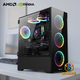 Epic BitCrate Vogue Mark XLII | Ryzen 5 7600X + RTX 5060 Ti Shadow Plus | 32GB 1TB NVMe