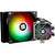 Refrigerador líquido para CPU AIO RGB de 120 mm de varias marcas, color negro 