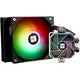 Refrigerador líquido para CPU AIO RGB de 120 mm de varias marcas, color negro 
