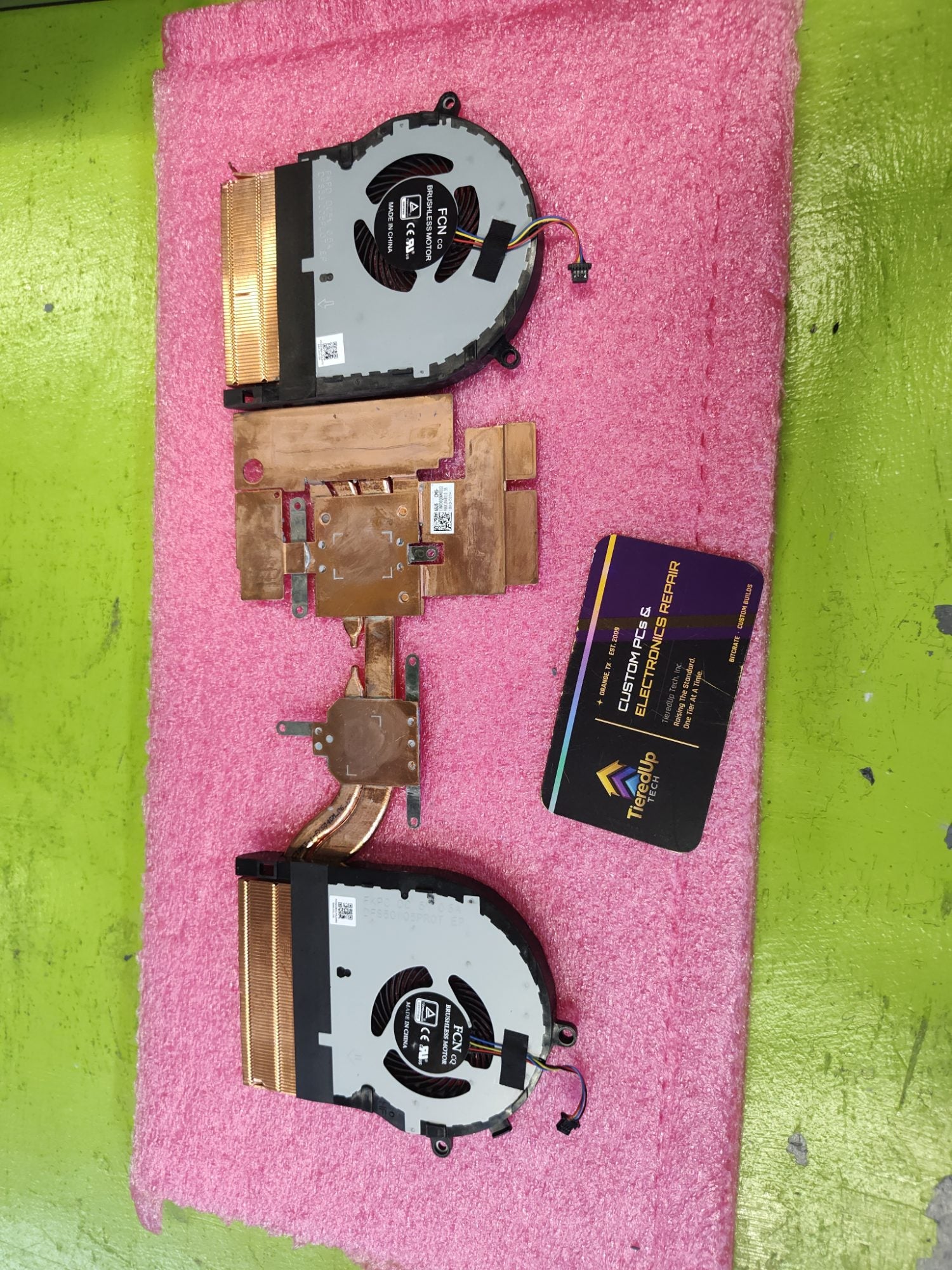 Asus FX504GM-WH51 Heatsink CPU Cooler Fans 13NR00Q0AM0112FBNKL048010 H50100