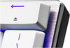 Cooler Master SK620 60% Silver/White Mechanical Low Profile Gaming Keyboard SK- 620-SKTL1-US RGB