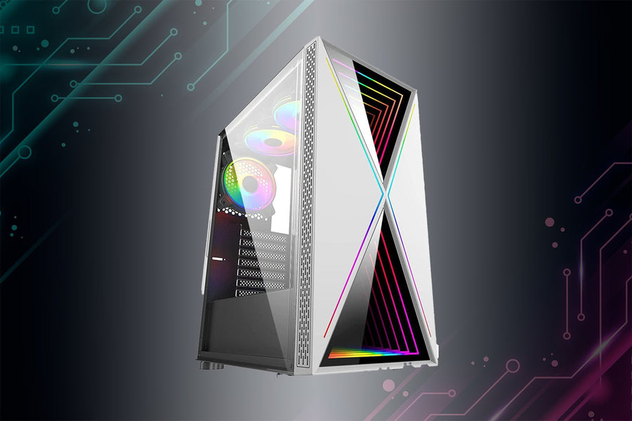 (ATX) BGears Blackwidow-WH Gaming Computer Case