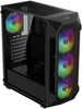 Gamdias ATX AURA GC1 RGB Gaming Computer Case (ATX) (Black)