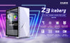Zalman Z3 Iceberg RGB Gaming Computer Case (ATX) (White)