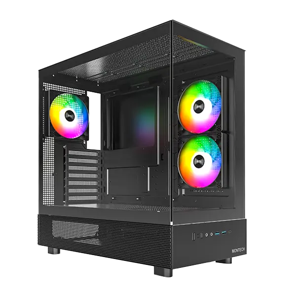 Epic BitCrate Radiant Mark XIX | Ryzen 7 7800X3D - + RTX 5070 TUF | 32GB 1TB NVMe