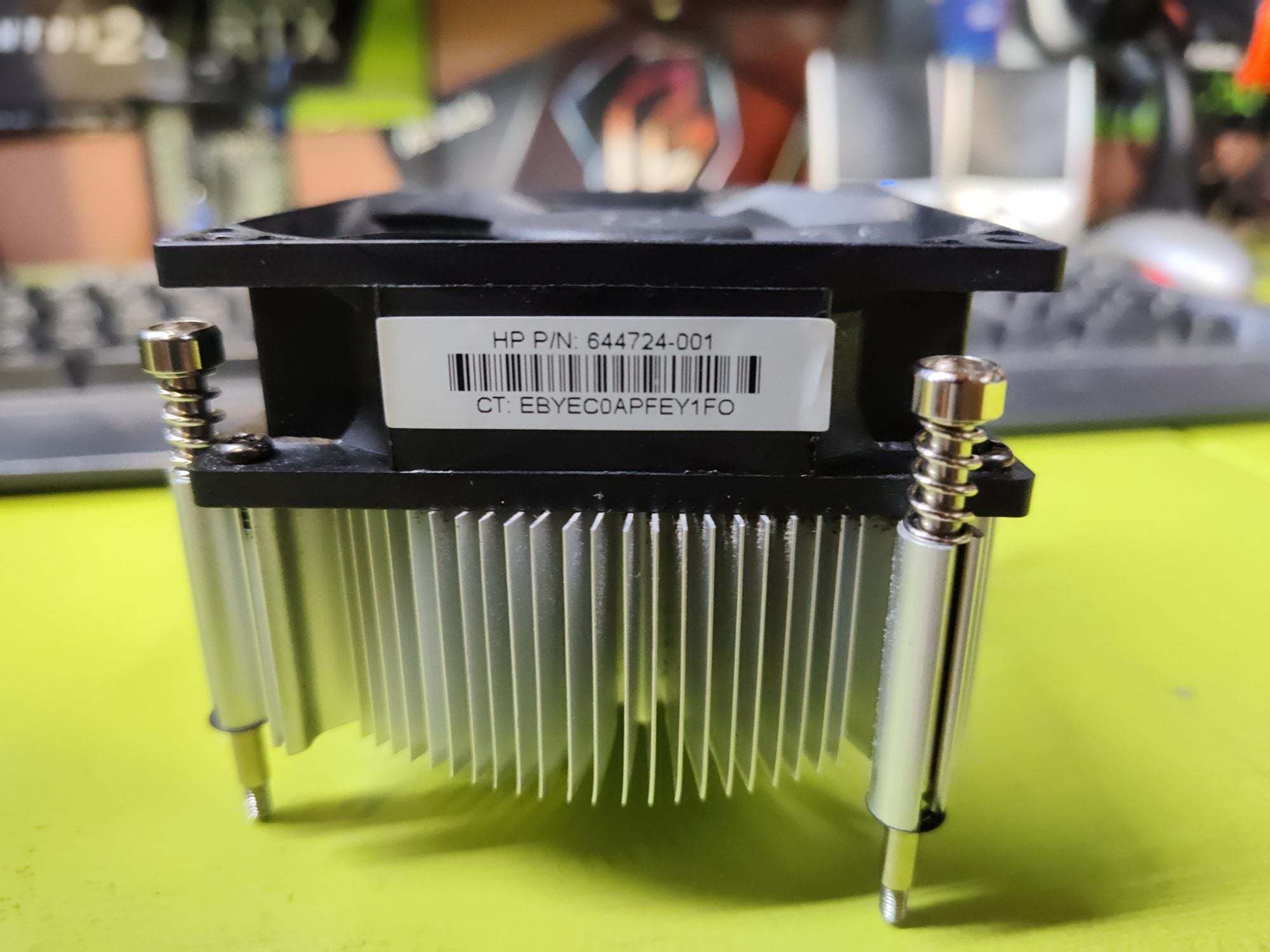 TE01-1254 Fan Part# HP P/N 644724-001 H50075-B