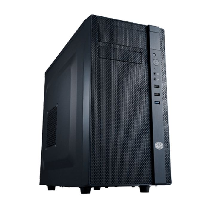 Computer Cases |Cooler Master N200 Office Computer Case (M - ATX) (Black) - TieredUp Tech, Inc.