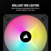 CORSAIR iCUE AR120 RGB Digital 120mm ARGB-Compatible Fans - Triple Fan Kit - Black - TieredUp Tech