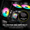 CORSAIR iCUE AR120 RGB Digital 120mm ARGB-Compatible Fans - Triple Fan Kit - Black - TieredUp Tech