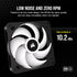 CORSAIR iCUE AR120 RGB Digital 120mm ARGB-Compatible Fans - Triple Fan Kit - Black - Geek Tech
