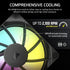 Corsair RS120 ARGB 3 Pack 120mm Fan Kit - Geek Tech