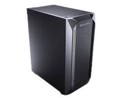 Cougar Case MX410 MESH ATX - Torre intermedia para juegos, vidrio templado, USB, 2 x 3,5"/3 x 2,5", 7 ranuras, venta minorista 