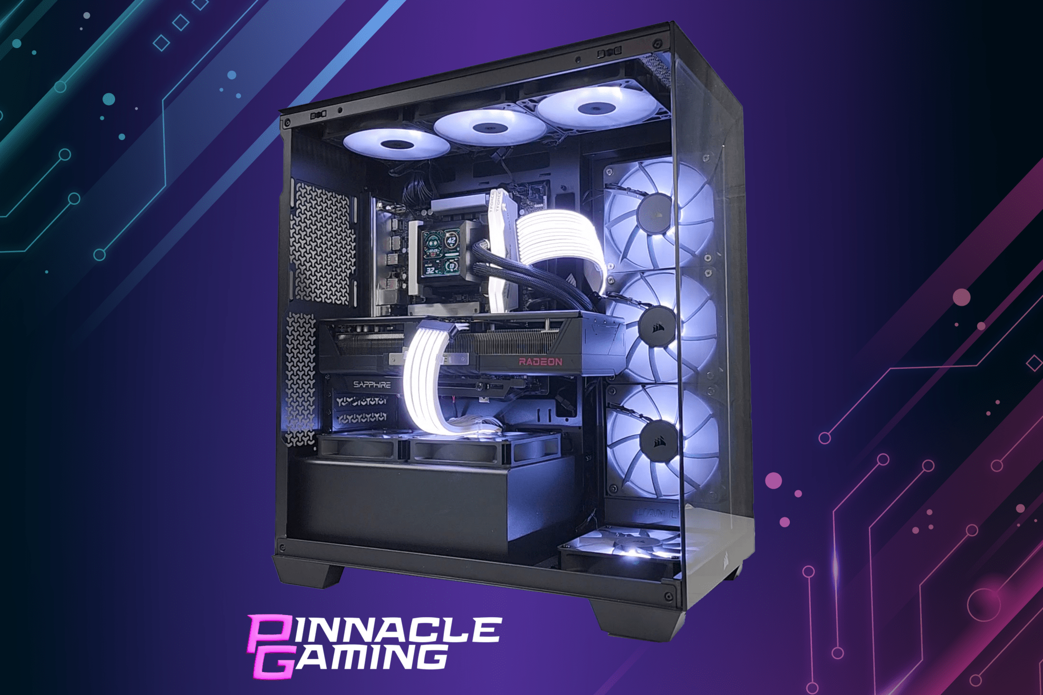 Custom Gaming Desktop PC Corsair Lian Li Ultra 9 RTX 5070 2TB SSD 32GB DDR5 WiFi - Geek Tech