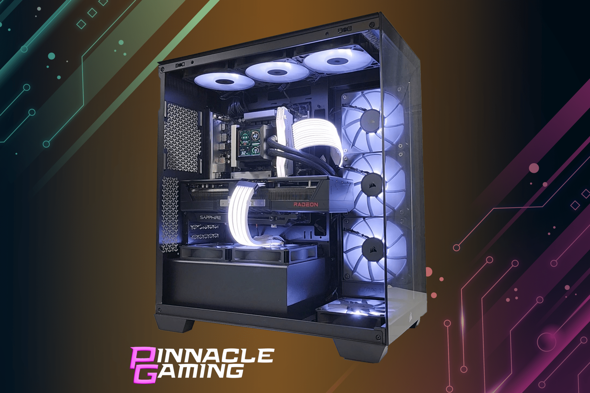 Custom Gaming Desktop PC Corsair Lian Li Ultra 9 RTX 5080 4TB SSD 64GB DDR5 WiFi - Geek Tech