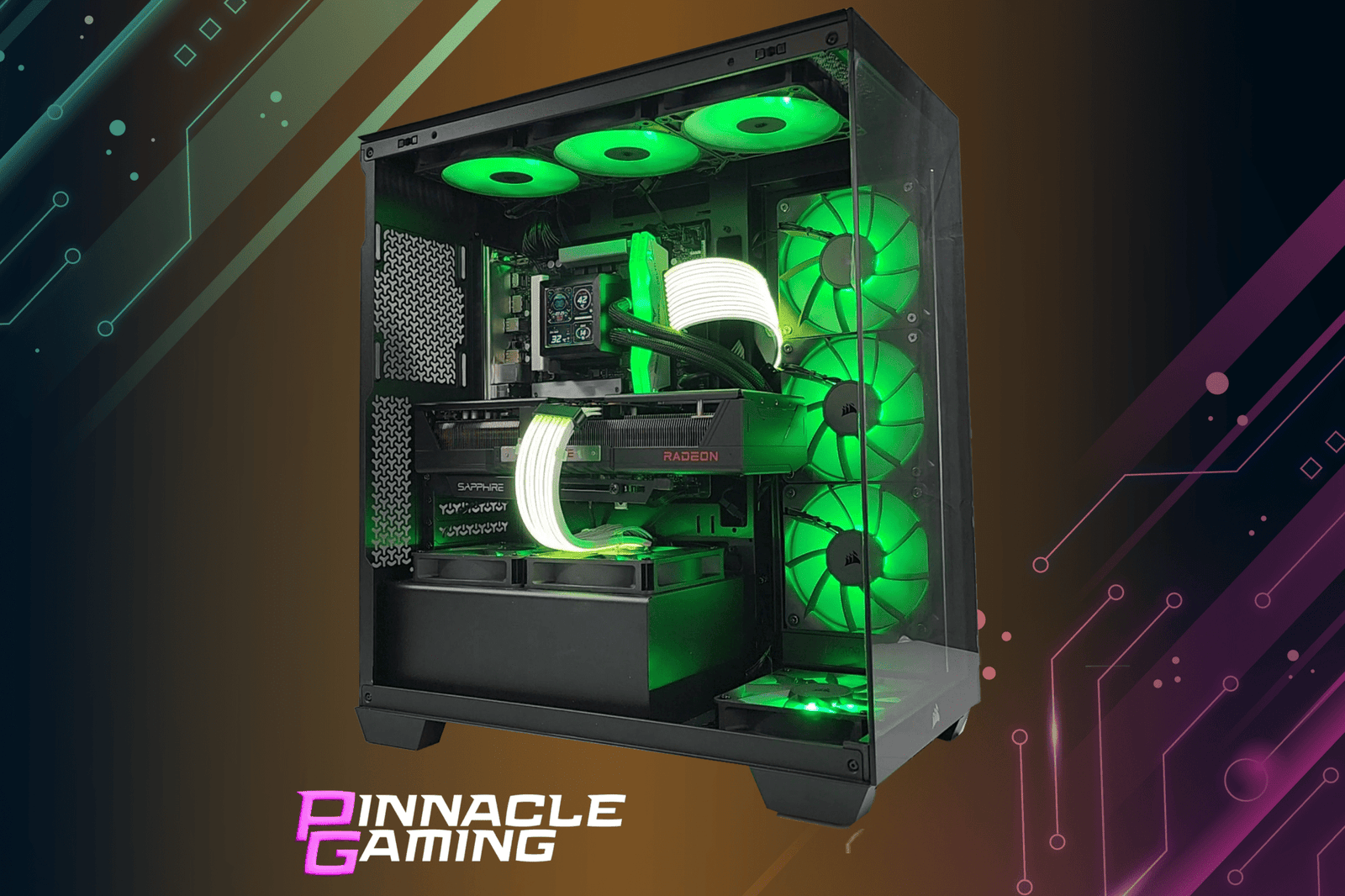 Custom Gaming Desktop PC Corsair Lian Li Ultra 9 RTX 5080 4TB SSD 64GB DDR5 WiFi - Geek Tech