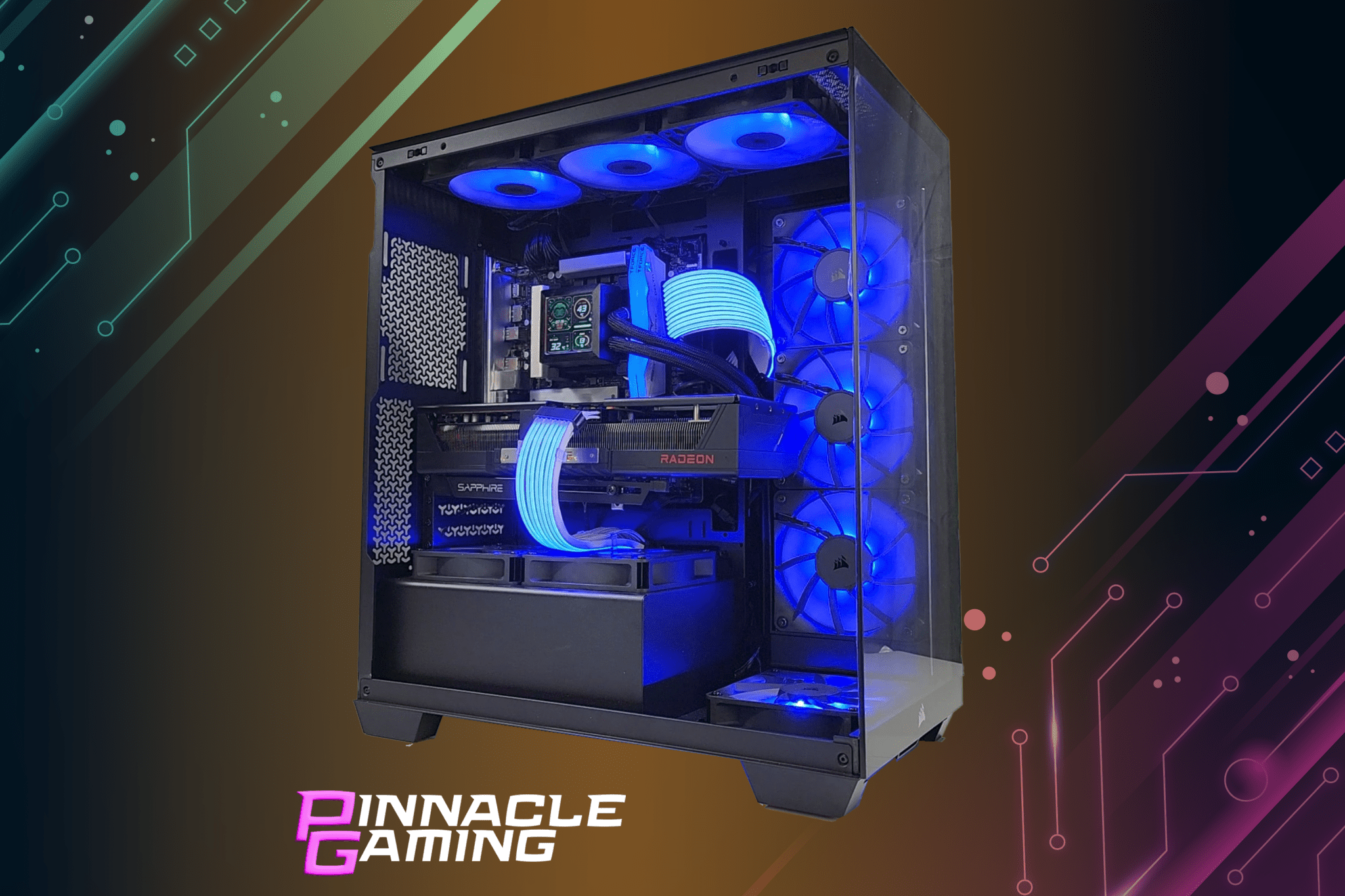 Custom Gaming Desktop PC Corsair Lian Li Ultra 9 RTX 5080 4TB SSD 64GB DDR5 WiFi - Geek Tech