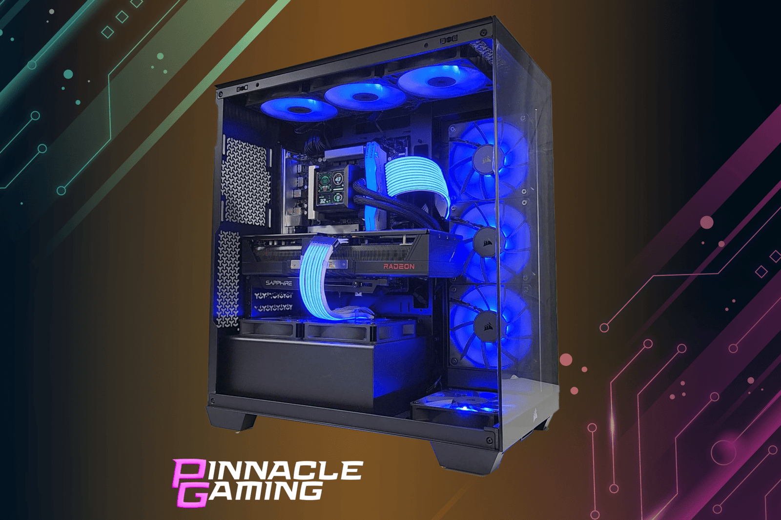 Custom Gaming Desktop PC Corsair Lian Li Ultra 9 RTX 5080 4TB SSD 64GB DDR5 WiFi - Geek Tech