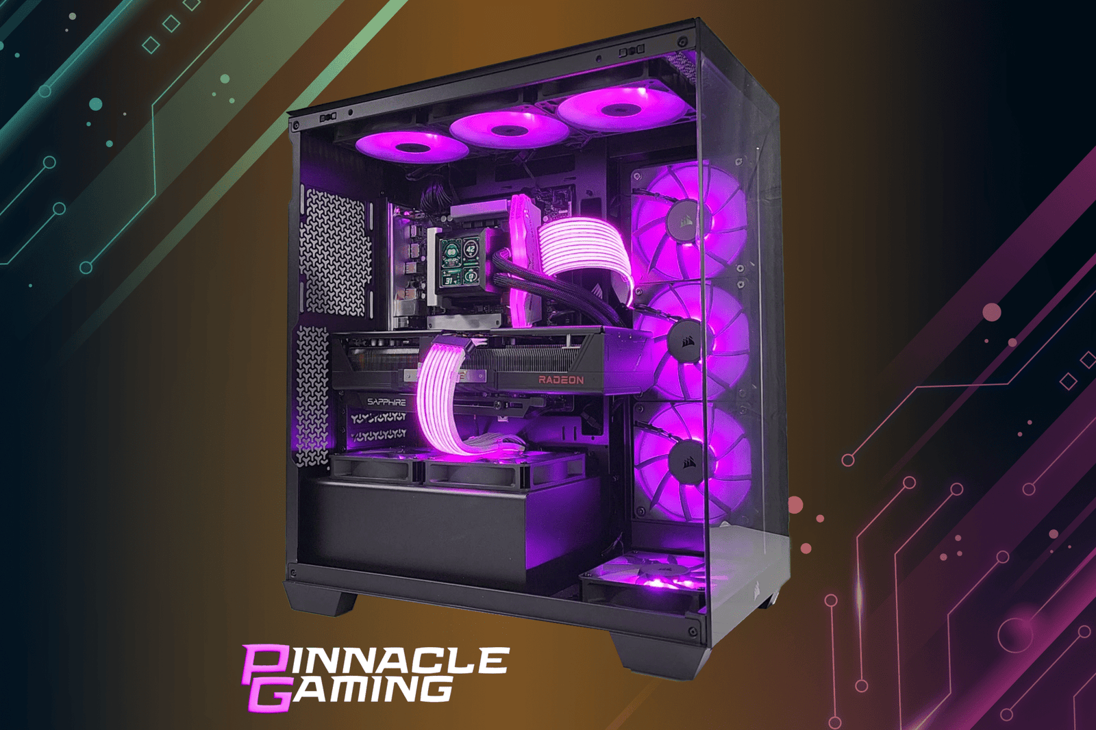 Custom Gaming Desktop PC Corsair Lian Li Ultra 9 RTX 5080 4TB SSD 64GB DDR5 WiFi - Geek Tech