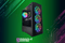 Custom Gaming Desktop Ryzen 7 Intel ARC A580 2TB SSD 32GB — side view