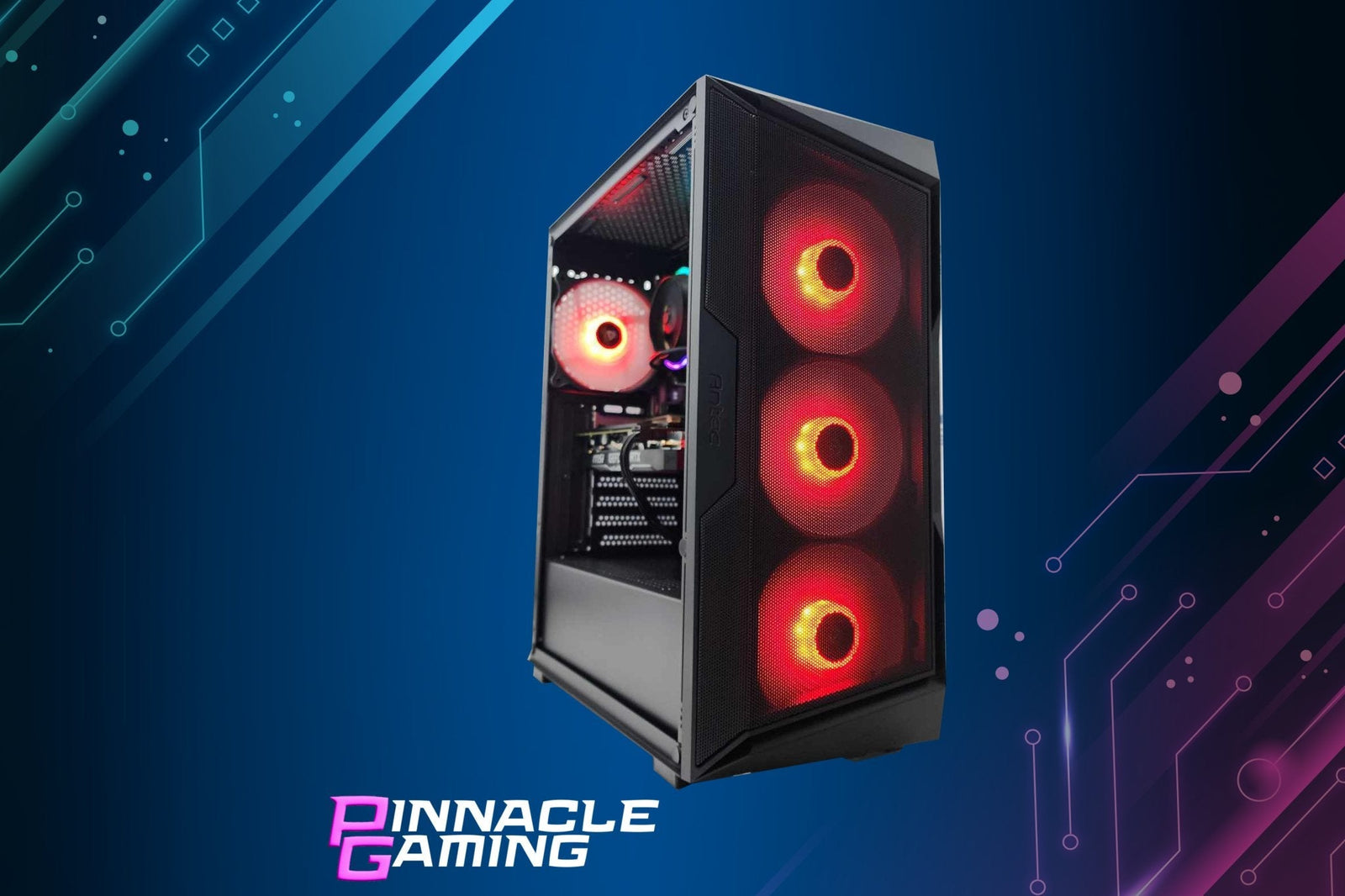 Custom Gaming PC Desktop Computer i5 NVIDIA RTX 5060 1TB SSD 32GB DDR5 AX61 Black B760 - Geek Tech