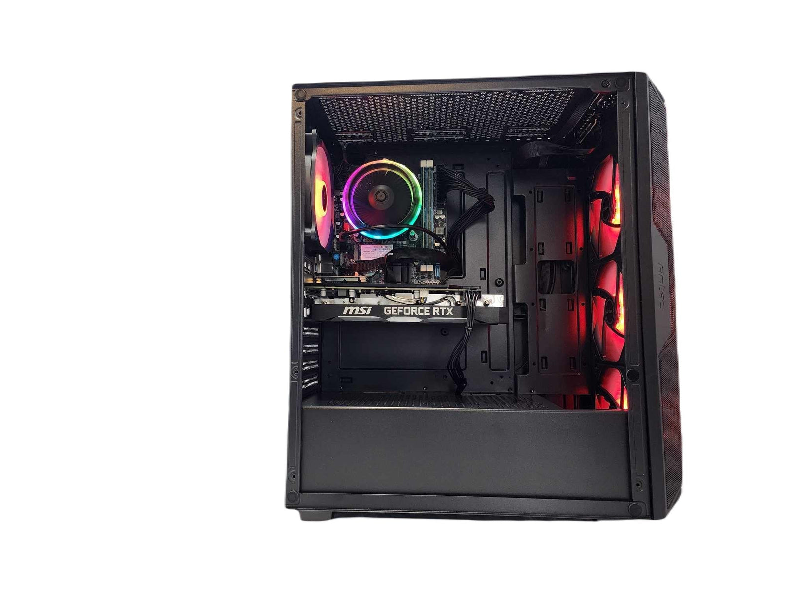 Custom Gaming PC Desktop Computer i5 NVIDIA RTX 5060 2TB SSD 16GB DDR5 AX61 Black B760 - Geek Tech