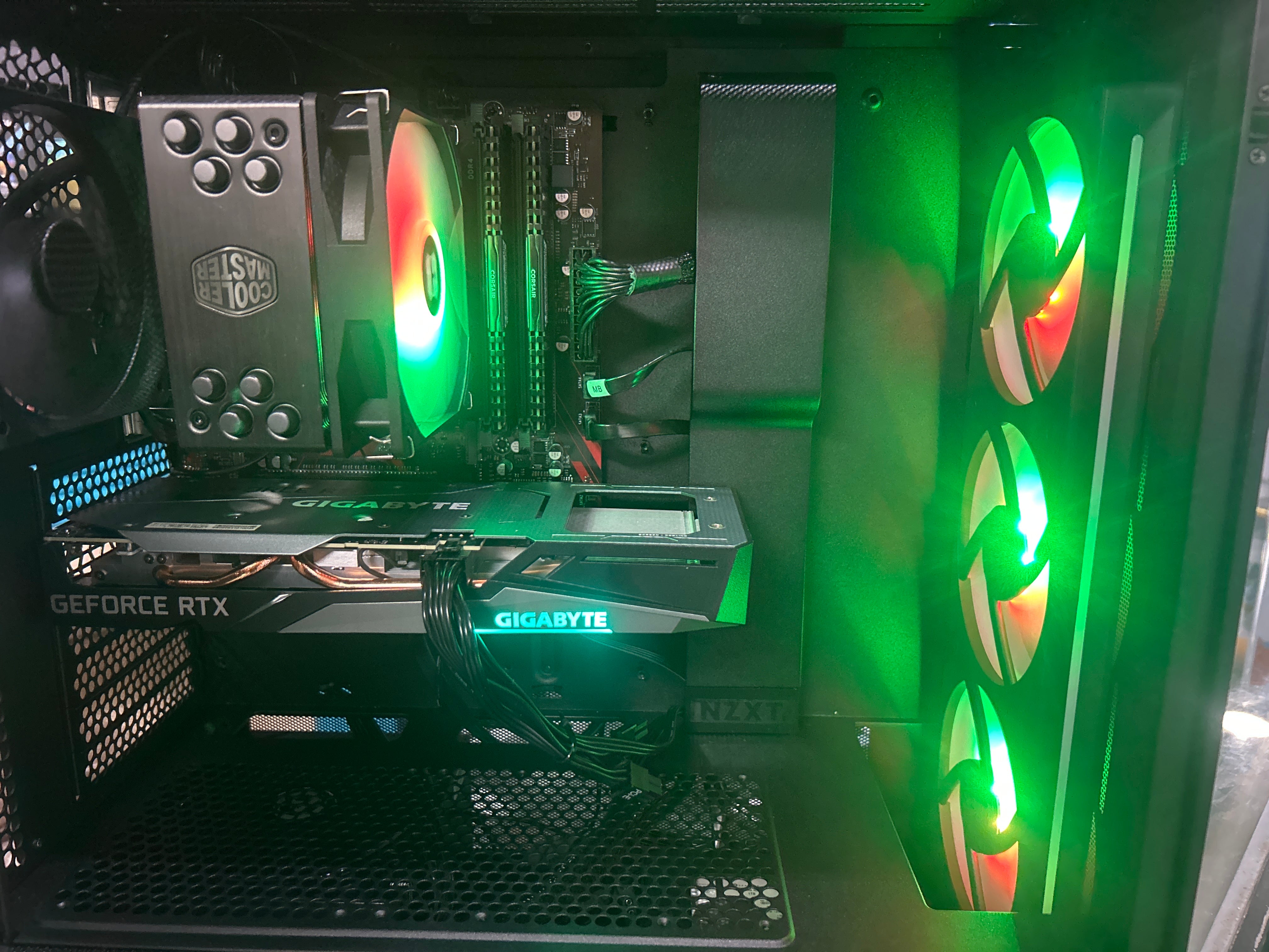 BitCrate Gaming PC Ryzen 5 RTX 3050 256GB SSD + 1TB HDD WiFi Black