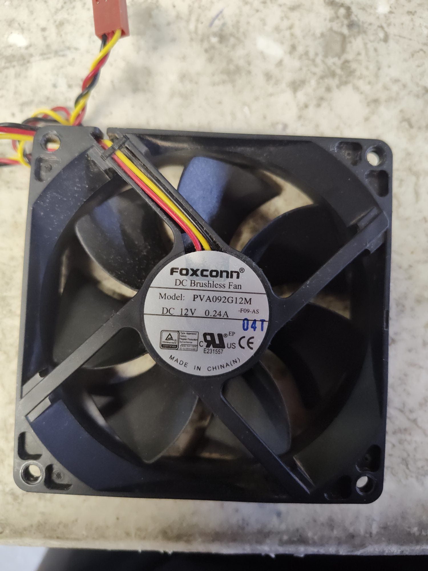 Foxconn PVA092G12M PVA092G12M-F09-AS Fan