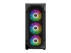 Gamdias ATX AURA GC1 RGB Gaming Computer Case (ATX) (Black)