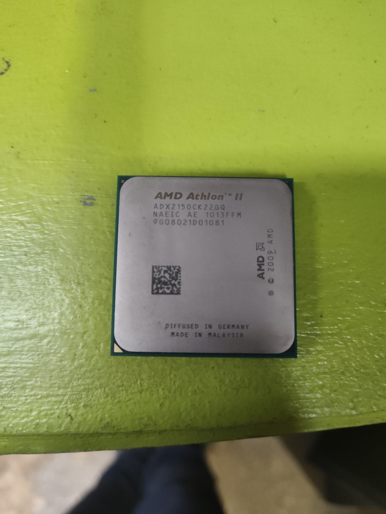 AMD Athlon II CPU Processor AM3 CPU Part# 9G08021D01081 H50076
