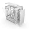 NZXT H5 Flow RGB Gaming Computer Case (ATX) (White)