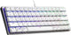 Cooler Master SK620 60% Silver/White Mechanical Low Profile Gaming Keyboard SK- 620-SKTL1-US RGB