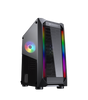 Cougar MX410 Mesh-G RGB Gaming Computer Case (ATX) (Black)
