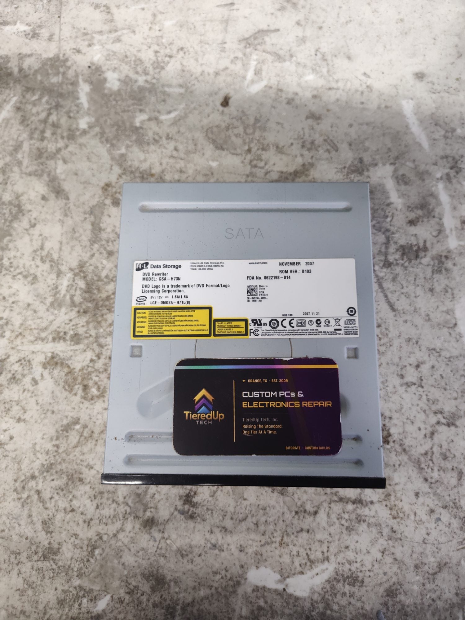GSA-H73N 0WX236 DVD/RW Desktop Drive