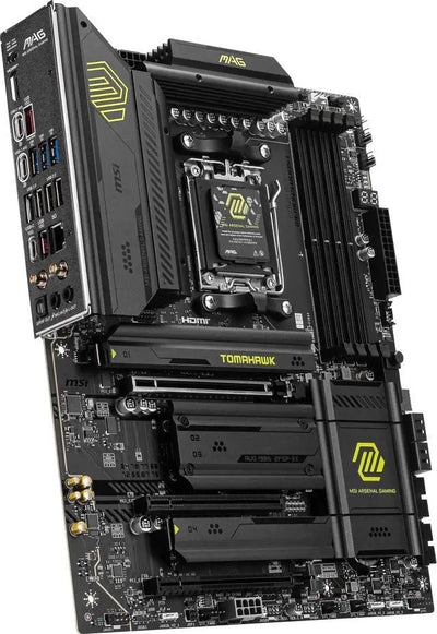 MSI - MAG X870 TOMAHAWK WIFI (Socket AM5) AMD X870 ATX DDR5 Wi-Fi 7 Motherboard - Black