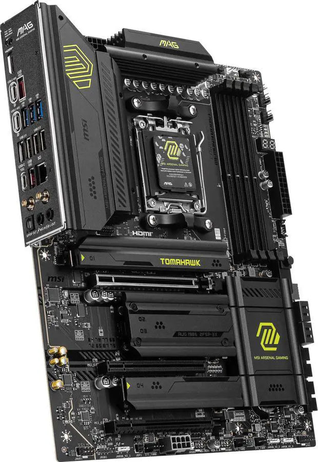 MSI - MAG X870 TOMAHAWK WIFI (Socket AM5) AMD X870 ATX DDR5 Wi-Fi 7 Motherboard - Black