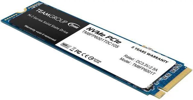Teamgroup MP33 1tb Gen3 NVMe M.2 SSD Solid State Drive